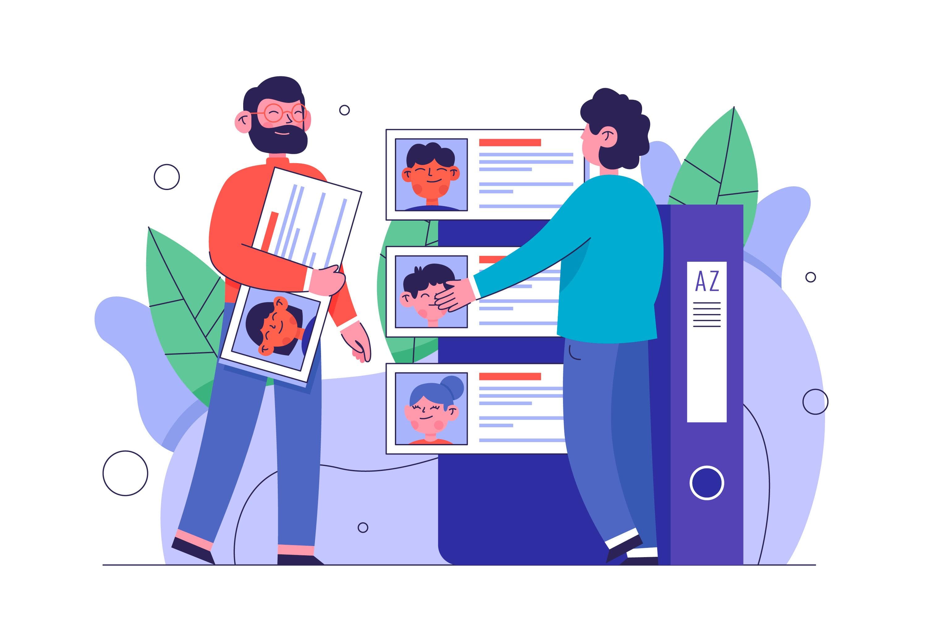 illustration about us